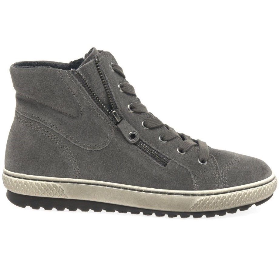 Gabor Wallaby Suede Bulner Womens Casual Ankle Boots