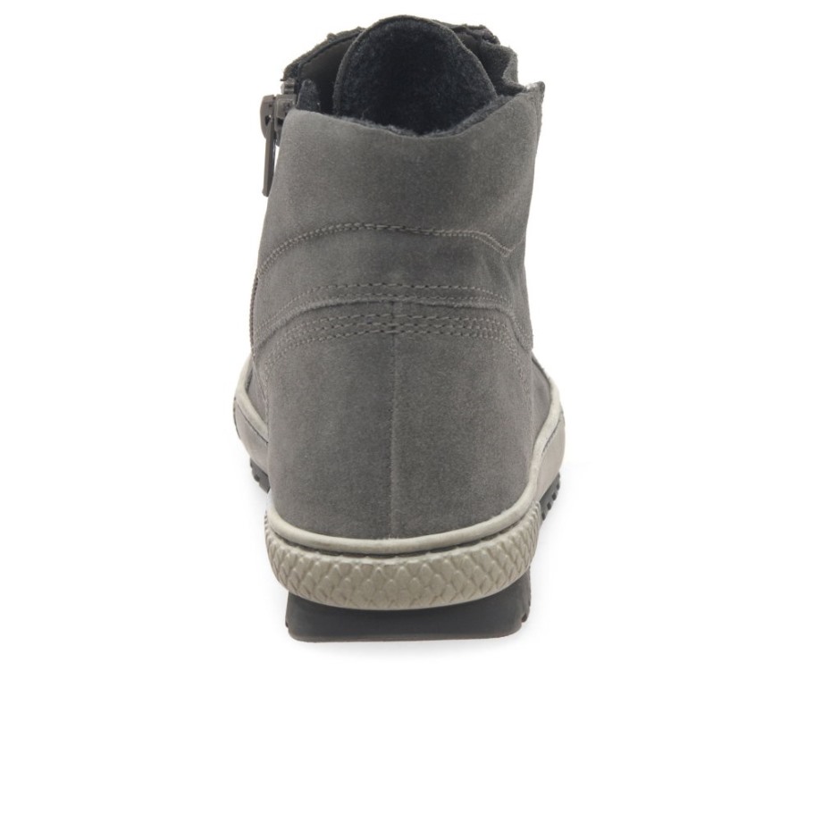 Gabor Wallaby Suede Bulner Womens Casual Ankle Boots