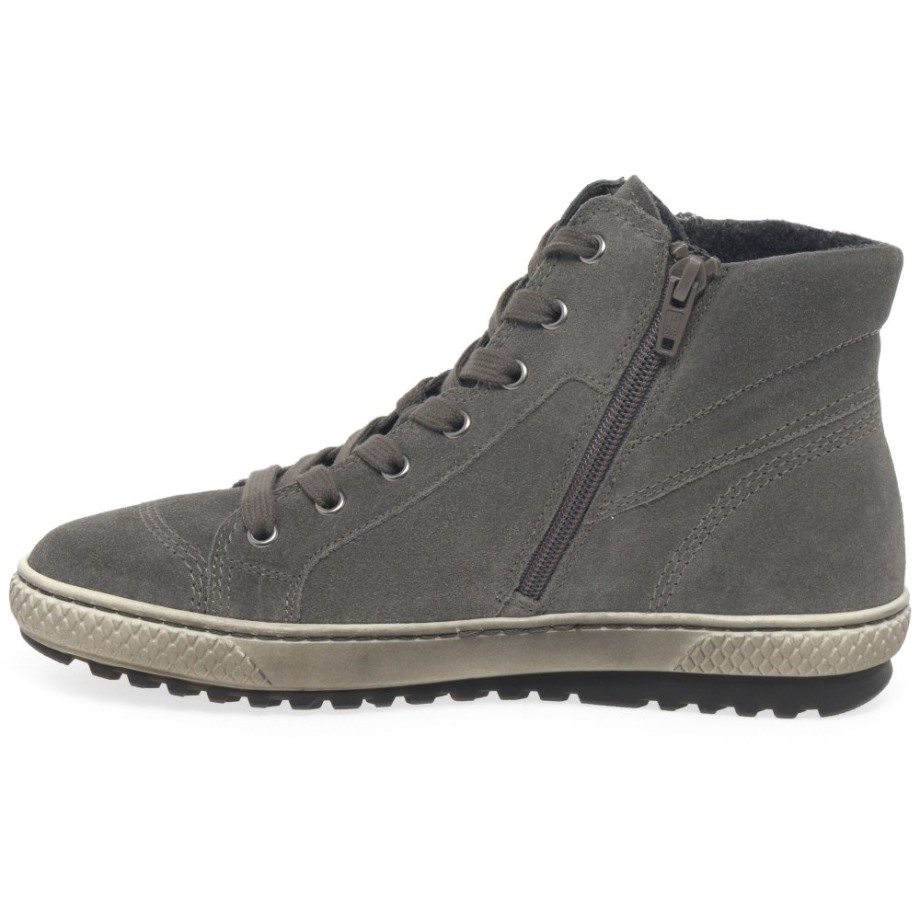 Gabor Wallaby Suede Bulner Womens Casual Ankle Boots