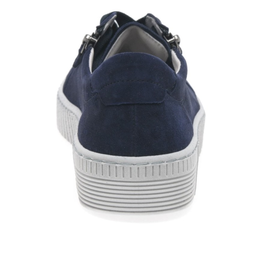 Gabor Wisdom Womens Casual Shoes Atlantik Suede