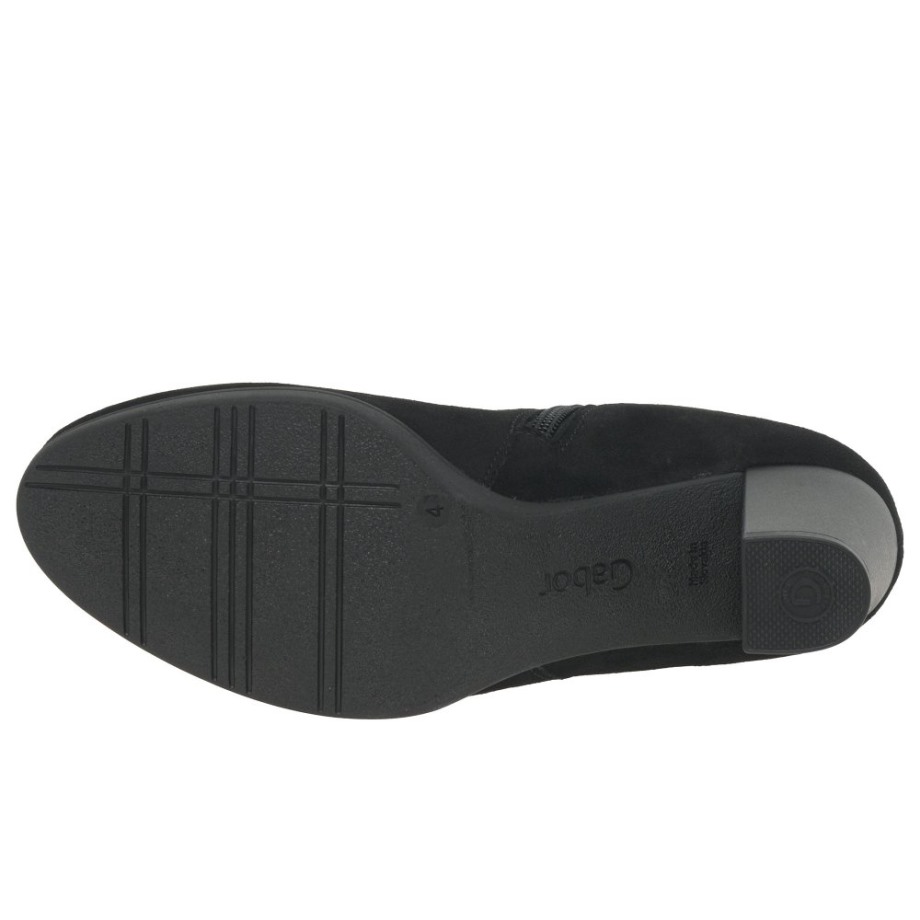 Gabyaa D92083 Gabor Black Suede