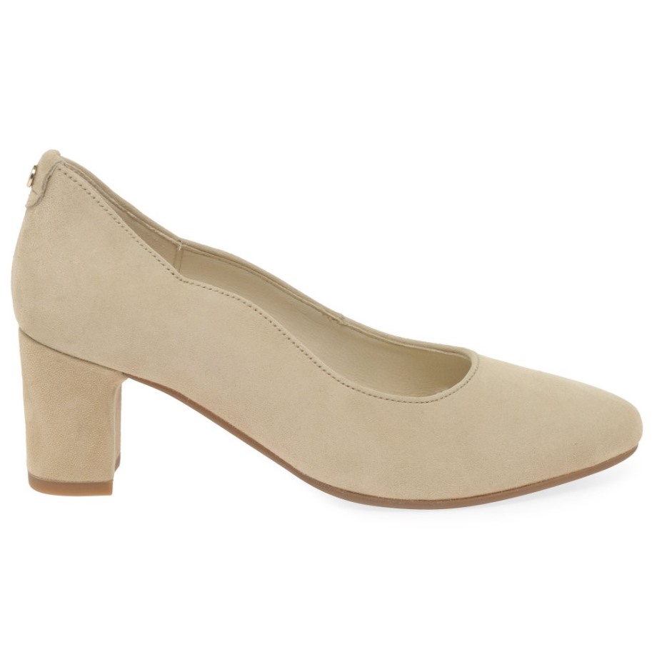 Gobi Suede Gabor Tanfield Ladies Court Shoes