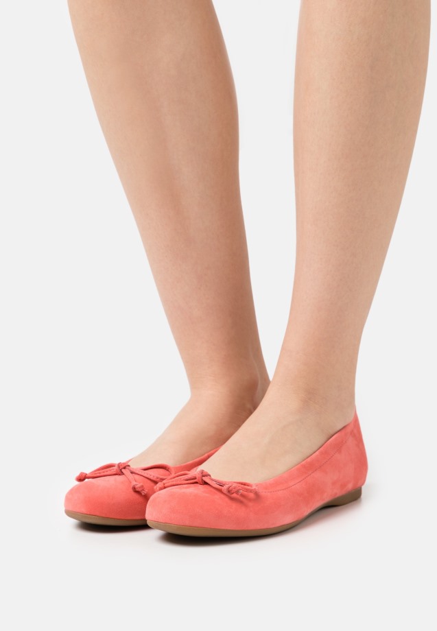 Grey Gabor Ballet Pumps