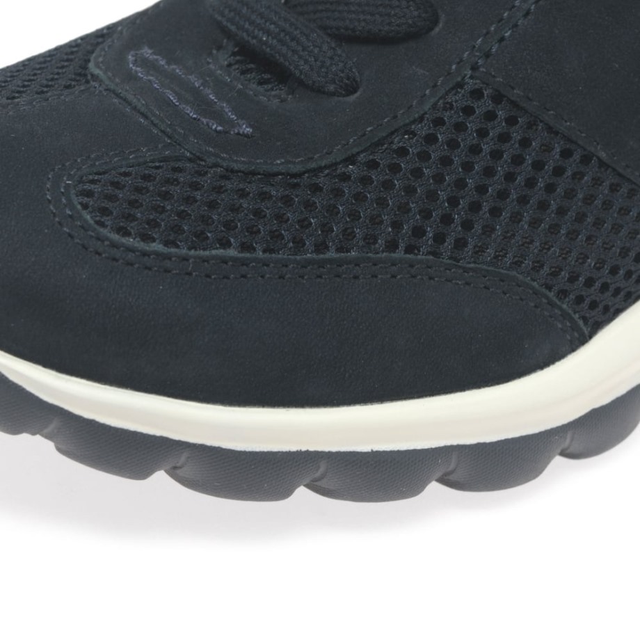 Helen Womens Sports Trainers Gabor Nightblue Nubuck