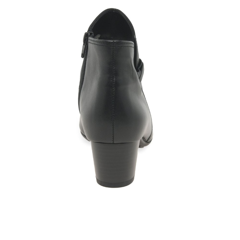 Keegan Ladies Ankle Boots Black Gabor