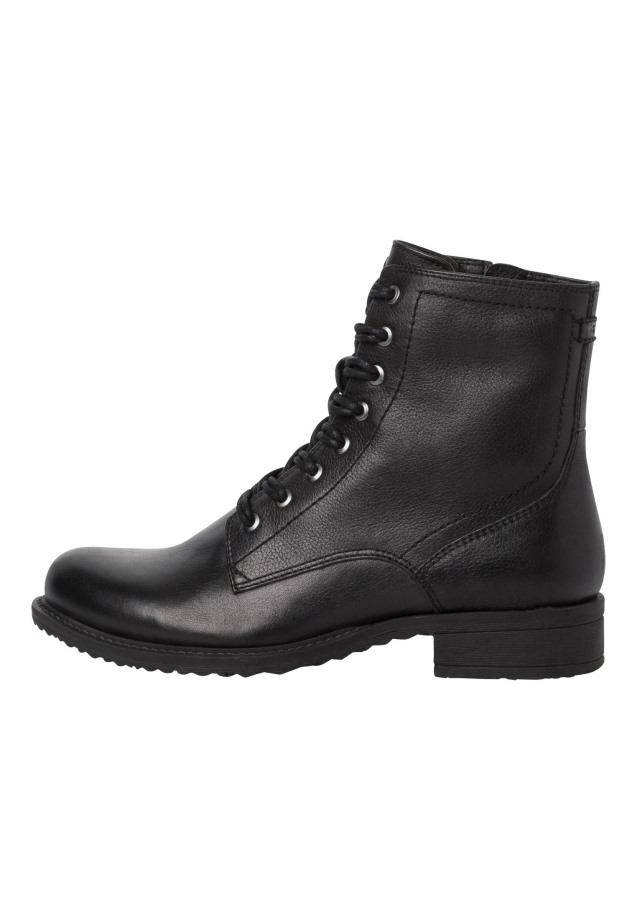 Lace-Up Ankle Boots Black Gabor Women