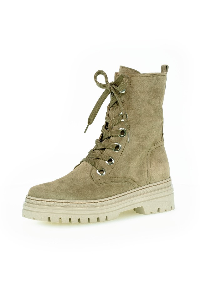 Lace-Up Ankle Boots Blue Gabor
