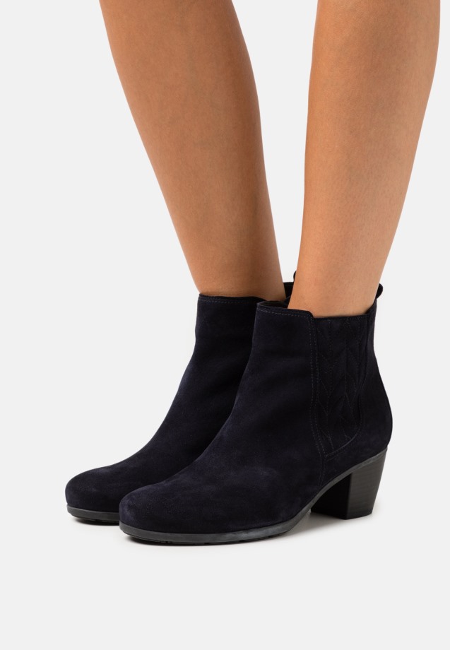 Lace-Up Ankle Boots Blue Gabor