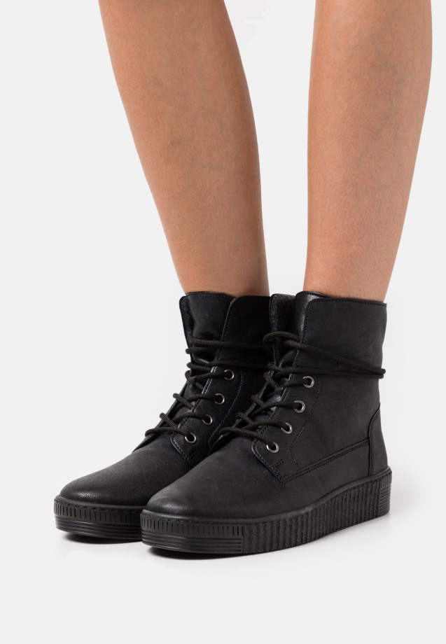 Lace-Up Ankle Boots Gabor Dark Blue