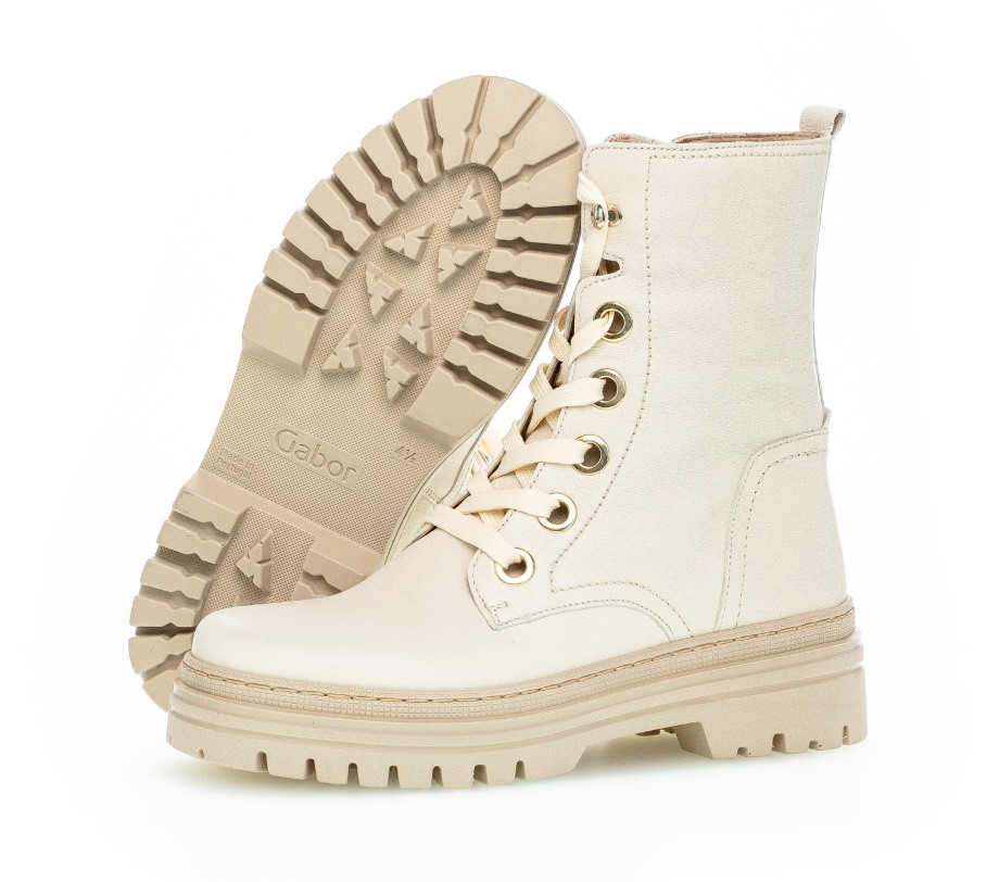 Lace-Up Ankle Boots Panna Gabor