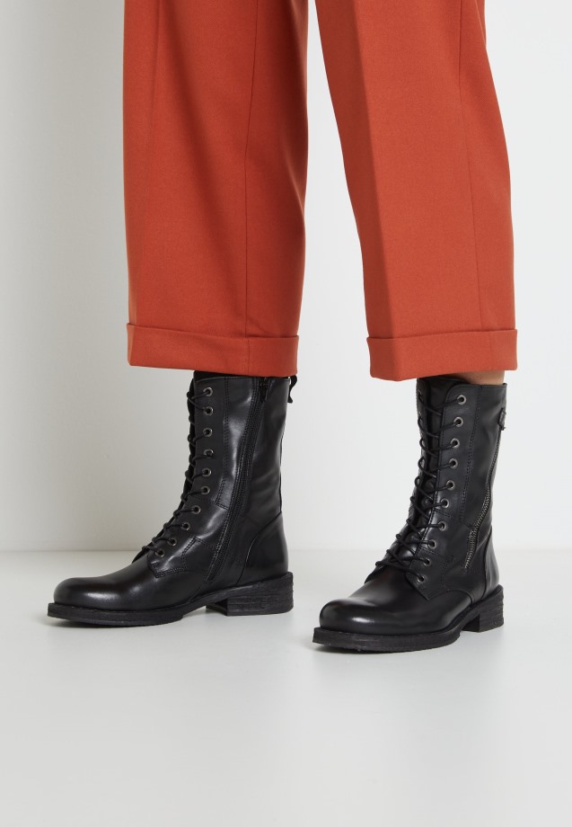Lace-Up Boots Gabor Black