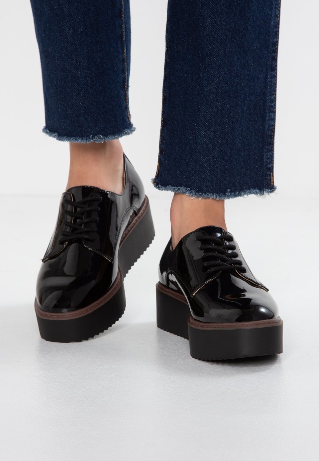 Lace-Ups Black Gabor