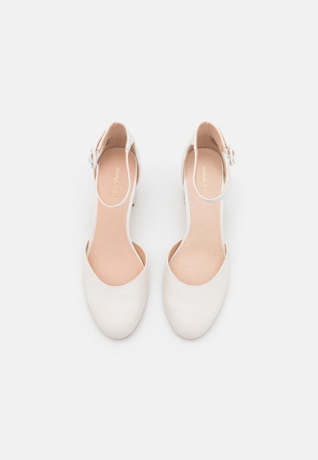 Leather - Classic Heels Gabor White