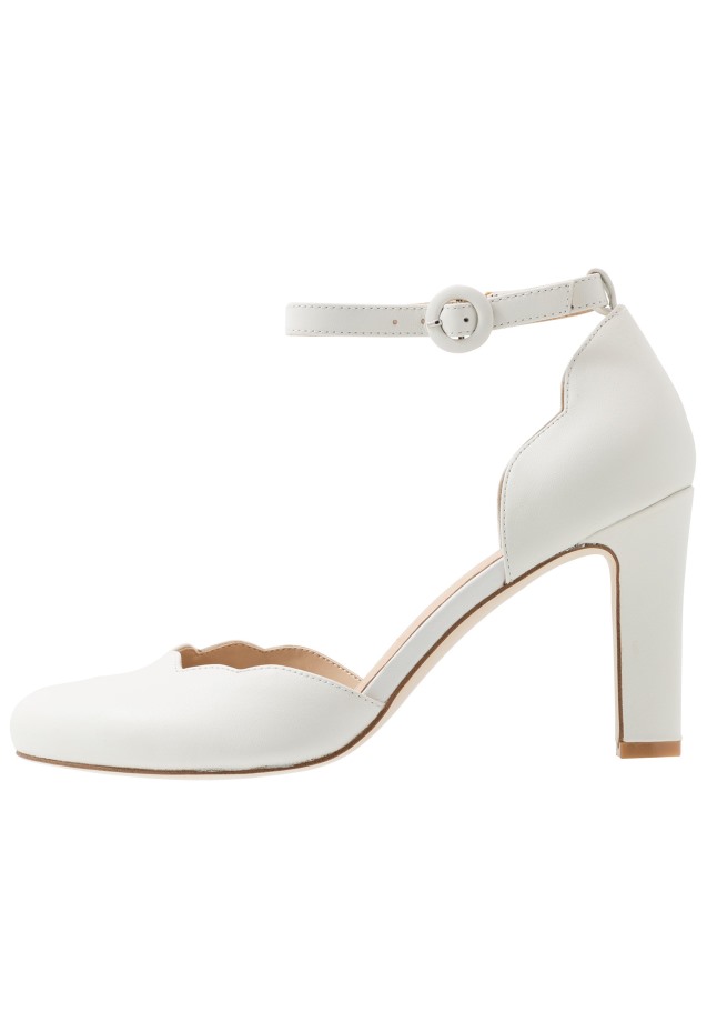 Leather Pumps - High Heels Silver Gabor