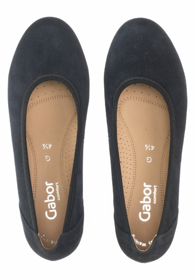 Navy Wedges Gabor