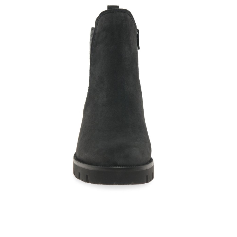 Newport Womens Chelsea Boots Gabor Dark Grey Suede