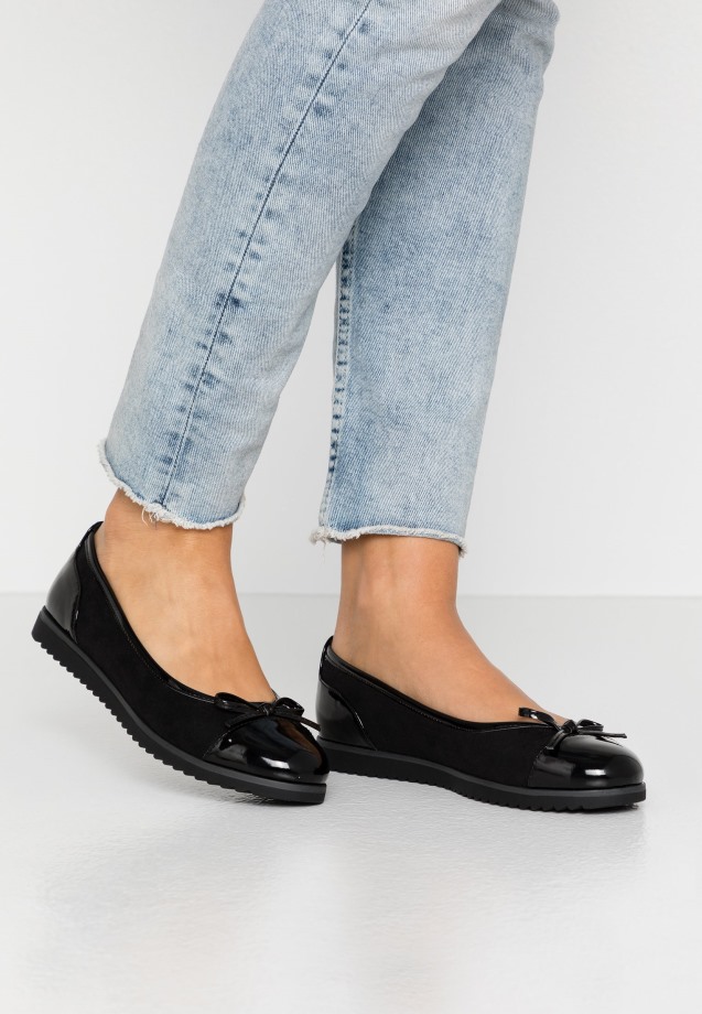 Ocean Gabor Ballet Pumps