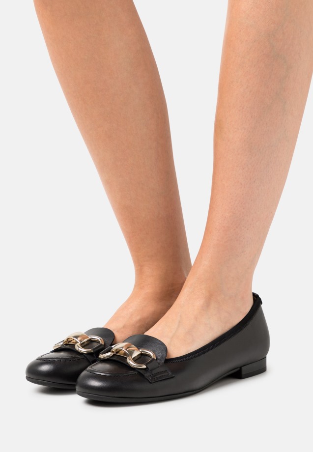 Ocean Gabor Ballet Pumps