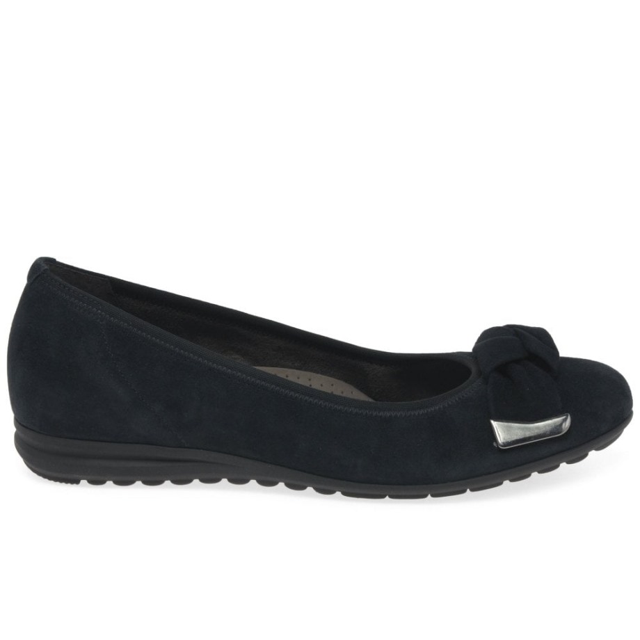 Pacific Suede Gabor Silent Womens Pumps