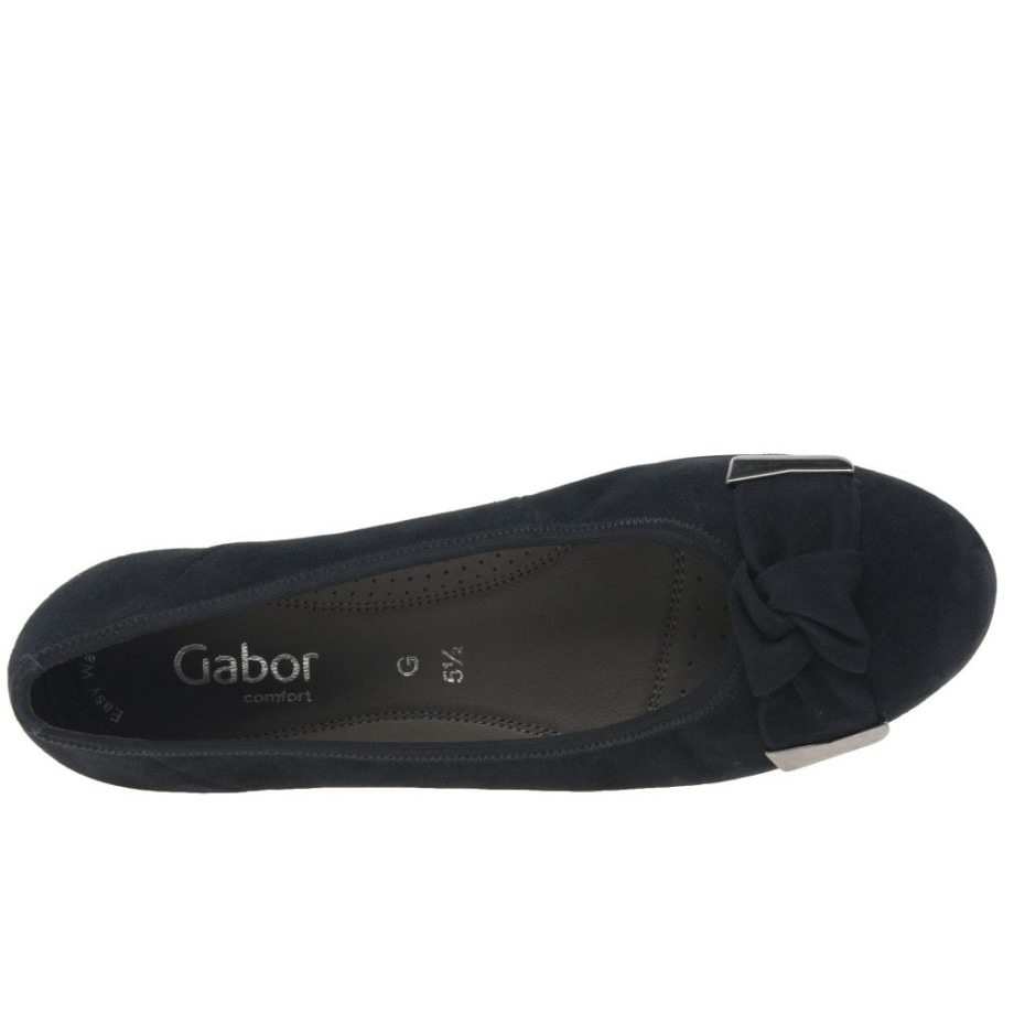 Pacific Suede Gabor Silent Womens Pumps