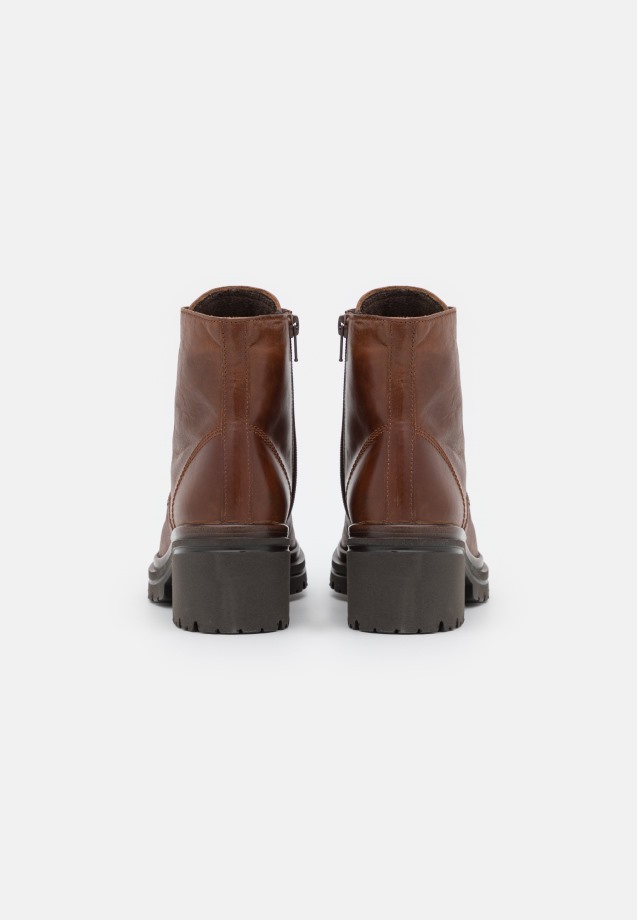 Peanut Lace-Up Ankle Boots Gabor