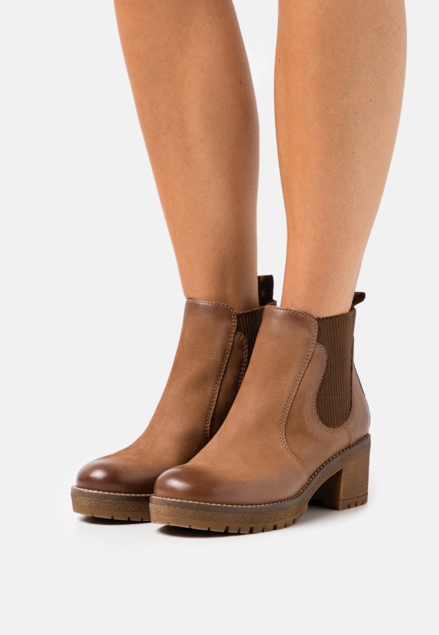 Peanut Lace-Up Ankle Boots Gabor