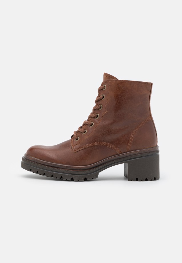 Peanut Lace-Up Ankle Boots Gabor