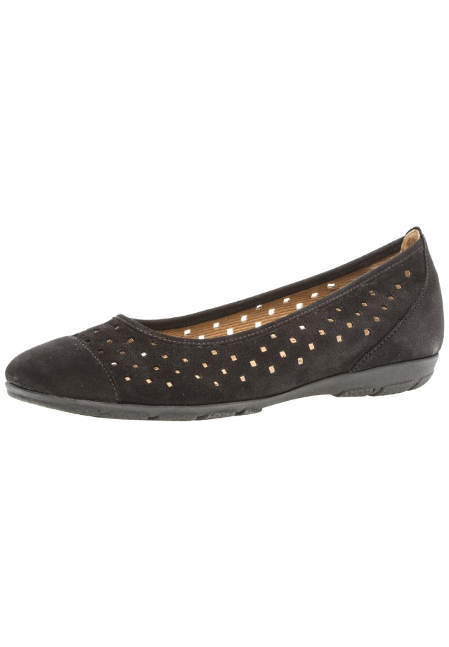 Pepper/Grau Platform Ankle Boots Gabor