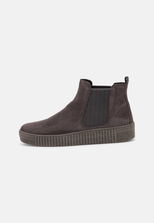 Pepper/Grau Platform Ankle Boots Gabor