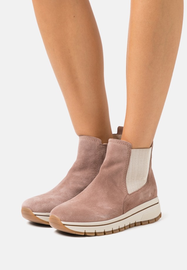 Platform Ankle Boots Gabor Dark Rose/Natural