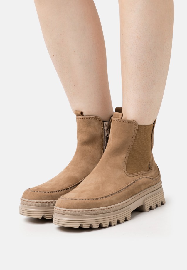 Platform Ankle Boots Gabor Dark Rose/Natural