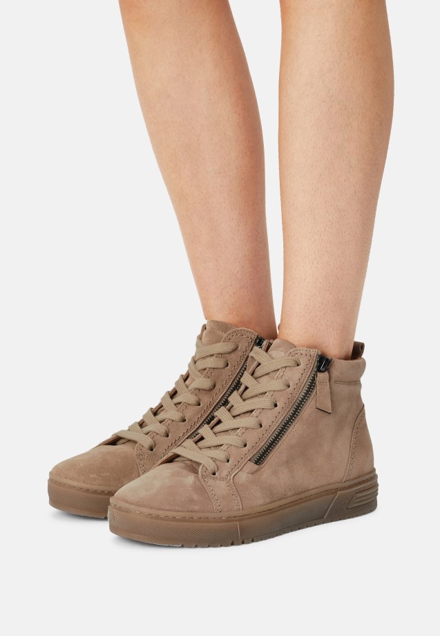 Platform Ankle Boots Gabor Dark Rose/Natural