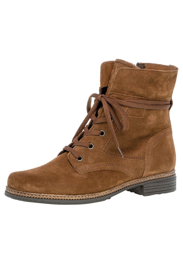 Platform Ankle Boots Gabor Tartufo/Cognac