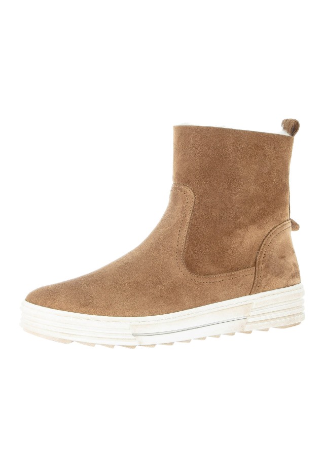 Platform Ankle Boots Pazifik/Blau/Natur Gabor