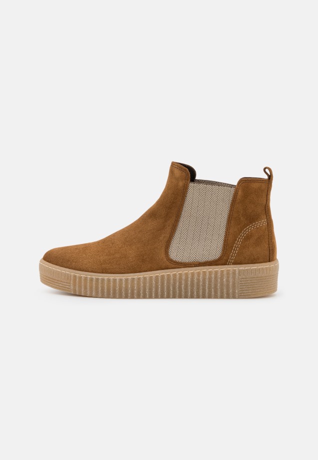 Platform Ankle Boots Pazifik/Blau/Natur Gabor