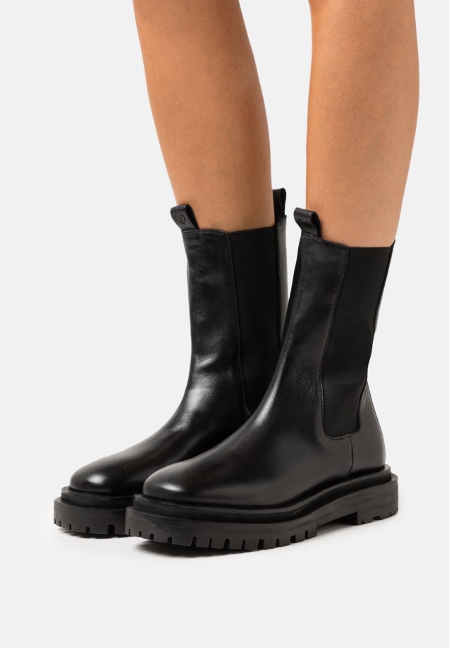Platform Boots Black Gabor