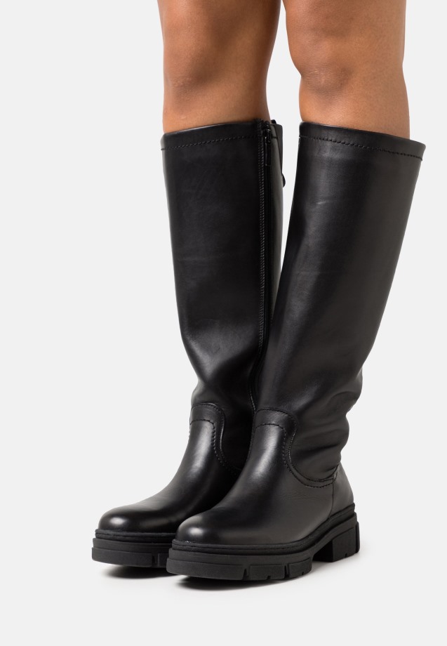 Platform Boots Black Gabor