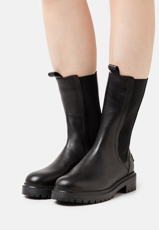 Platform Boots Black Gabor