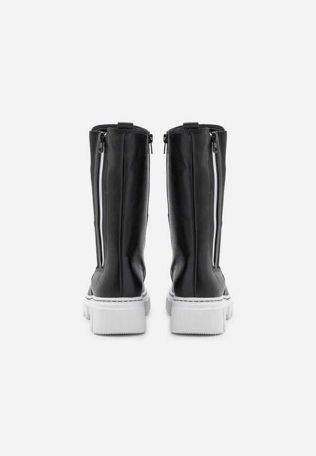 Platform Boots Black/White Gabor