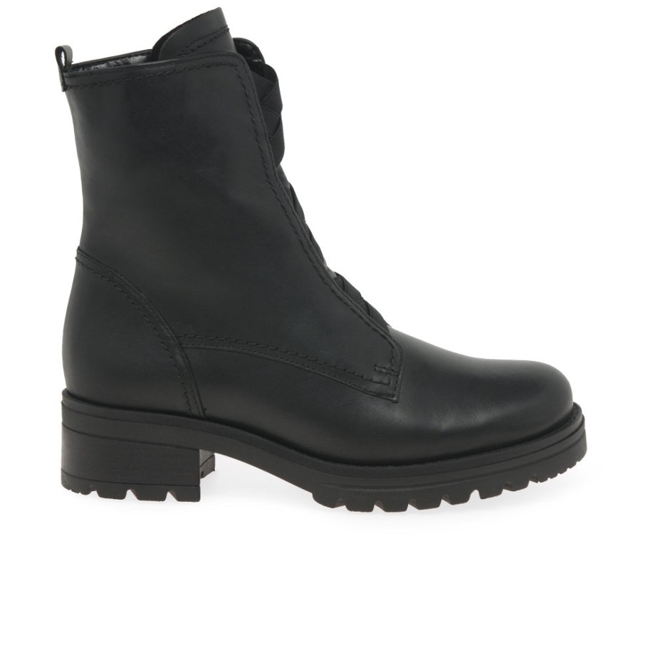 Sea Ladies Ankle Boots Black Gabor