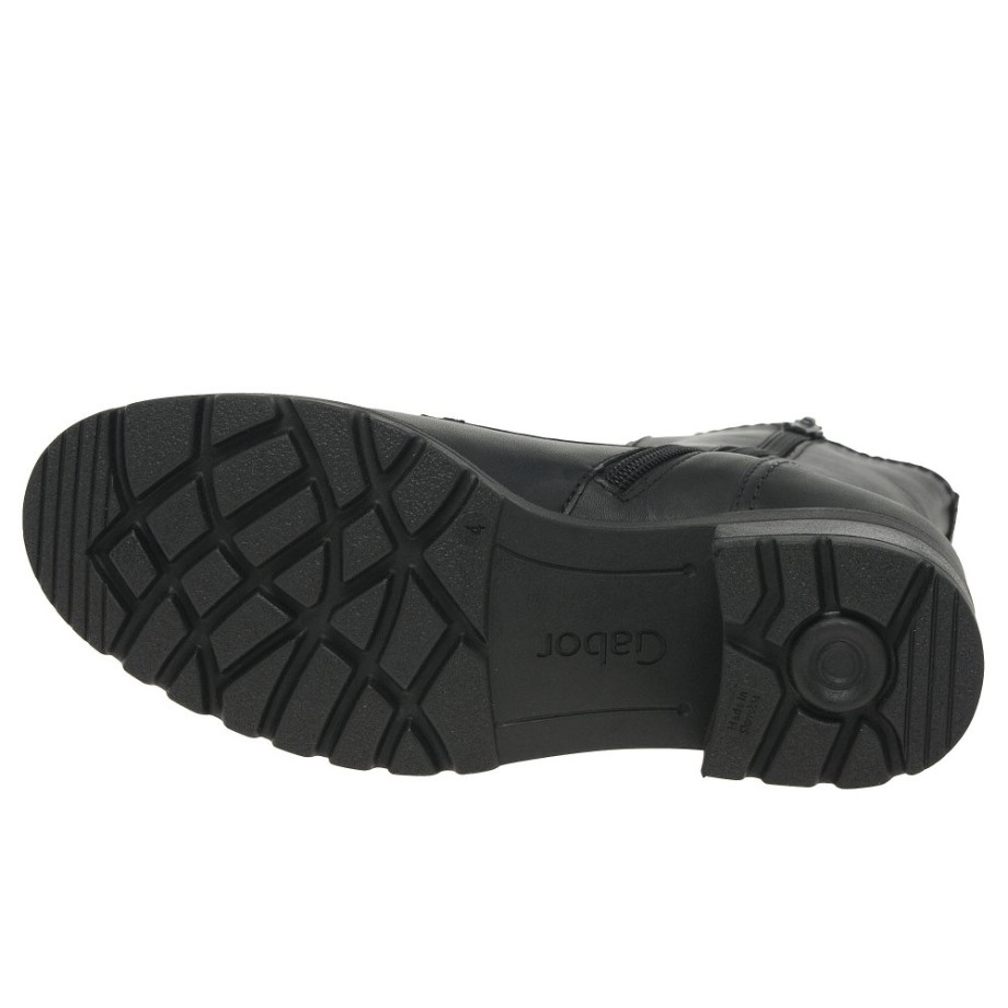 Sea Ladies Ankle Boots Black Gabor