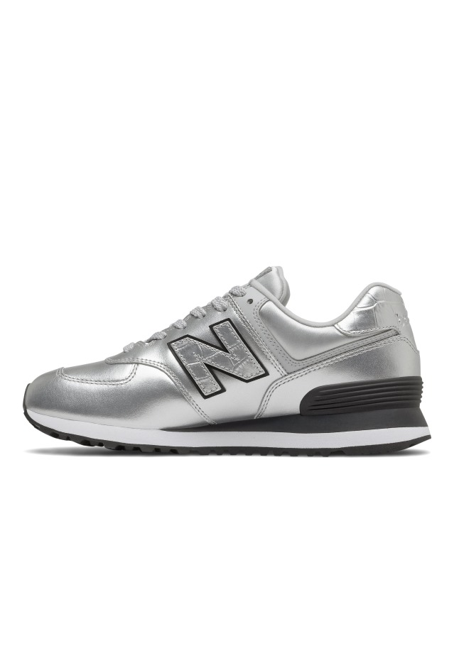Silver Gabor Trainers