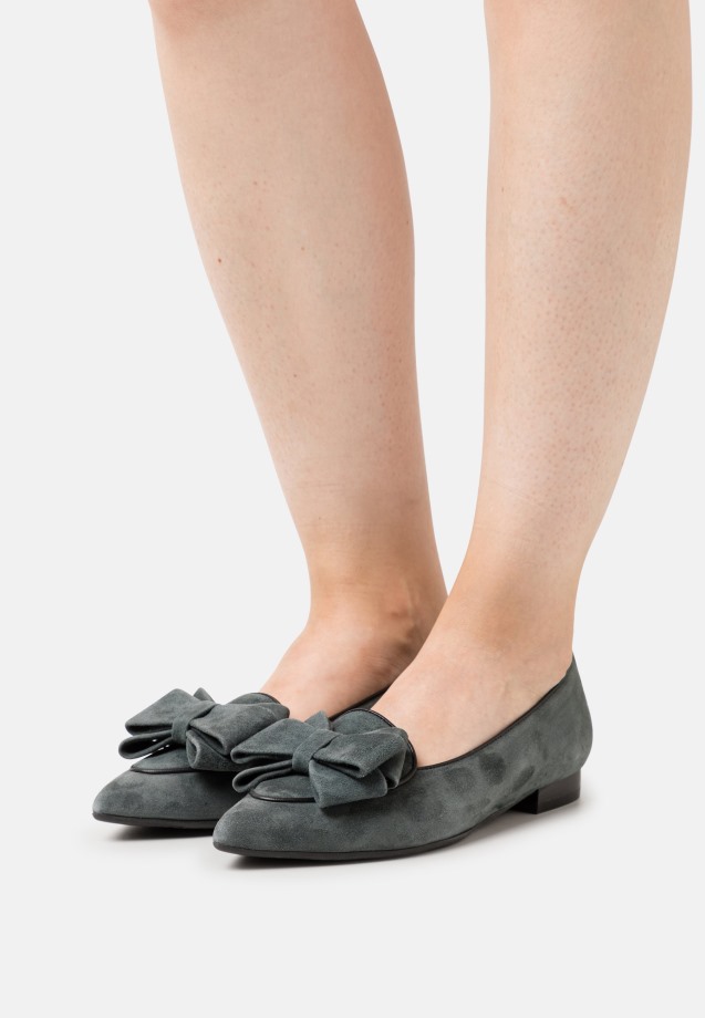 Soil/Grey Gabor Ballet Pumps