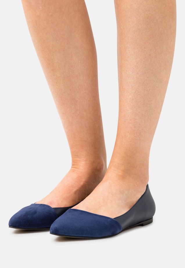Soil/Grey Gabor Ballet Pumps