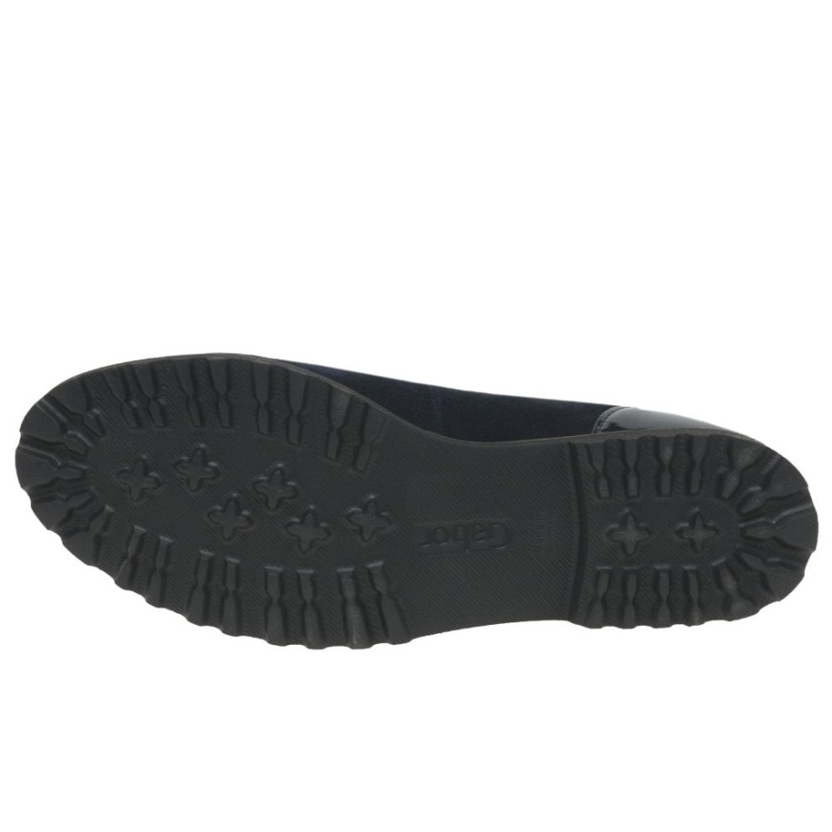 Temptation Womens Casual Shoes Atlantic Suede/Patent Gabor