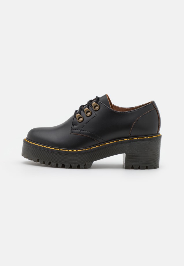 Vintage Black Gabor Leona - Lace-Up Heels