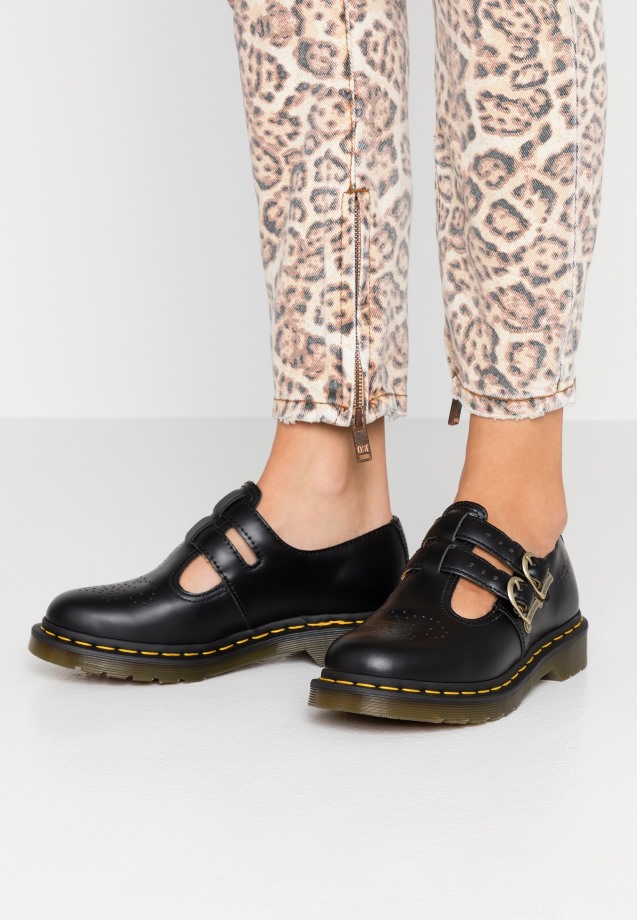 Vintage Black Gabor Leona - Lace-Up Heels