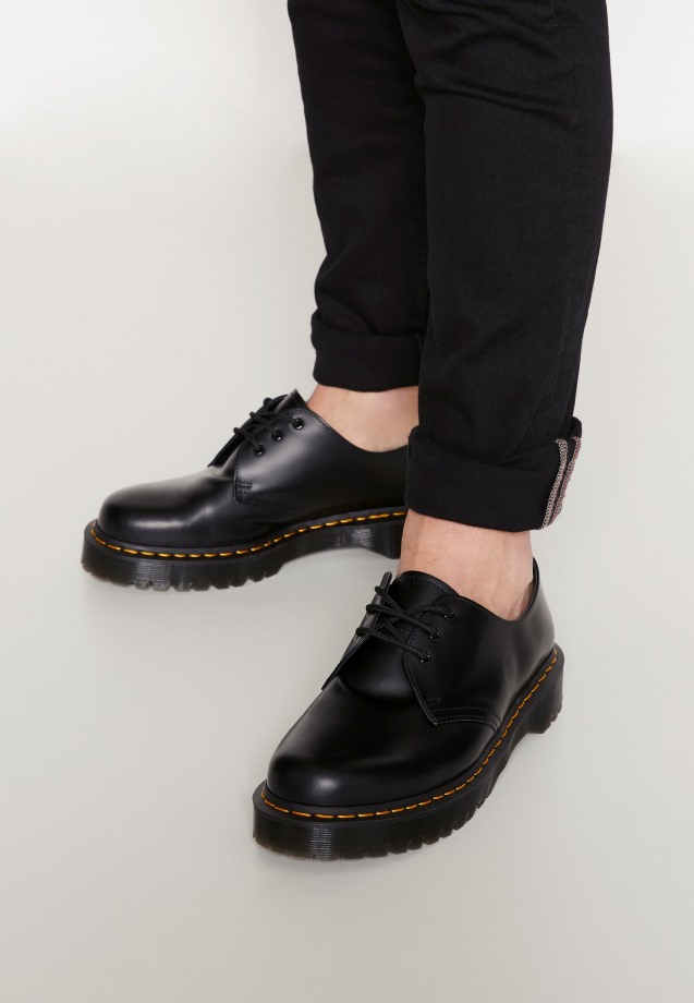 Vintage Black Gabor Leona - Lace-Up Heels