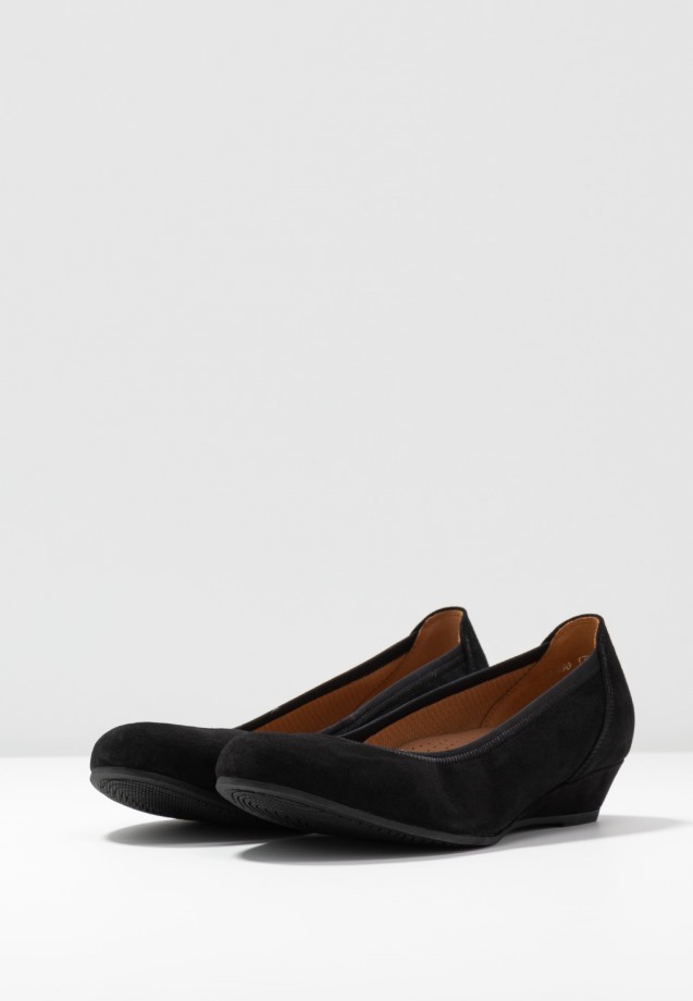 Wedges Black Gabor