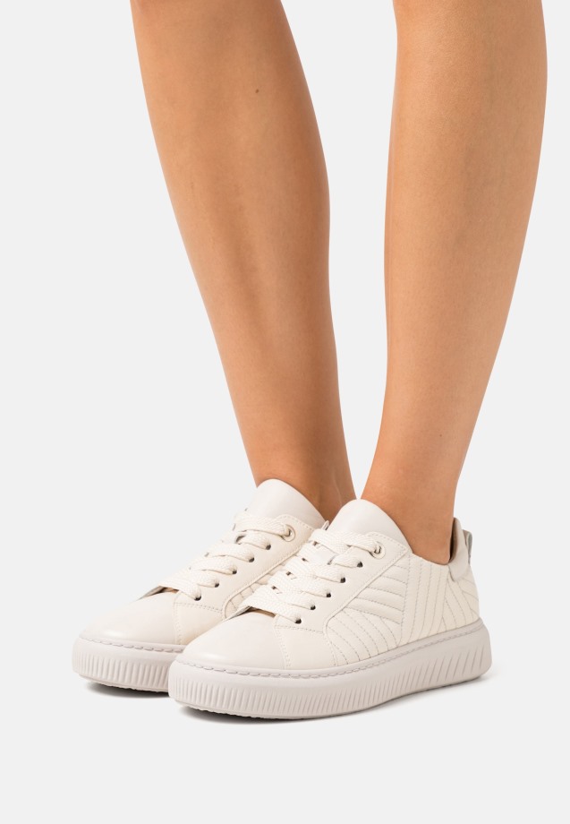 Weiss/Silber Gabor Trainers